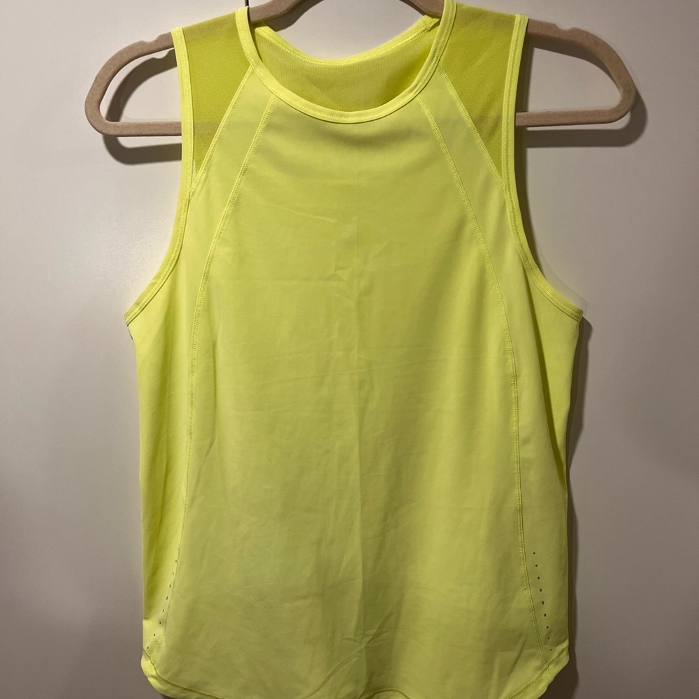 LULULEMON Yellow Sleeveless Top
